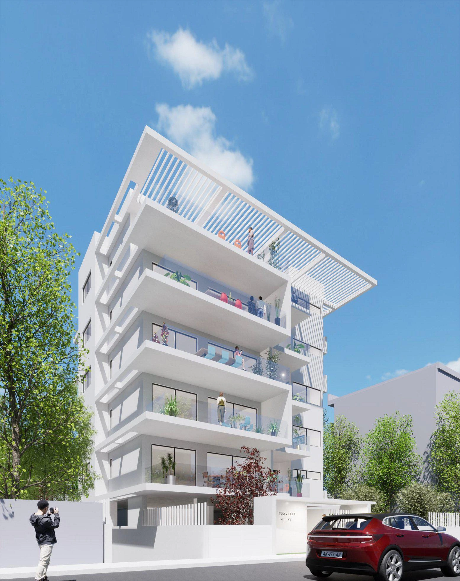 Apartments in a new residential project in Chalandri, Greece