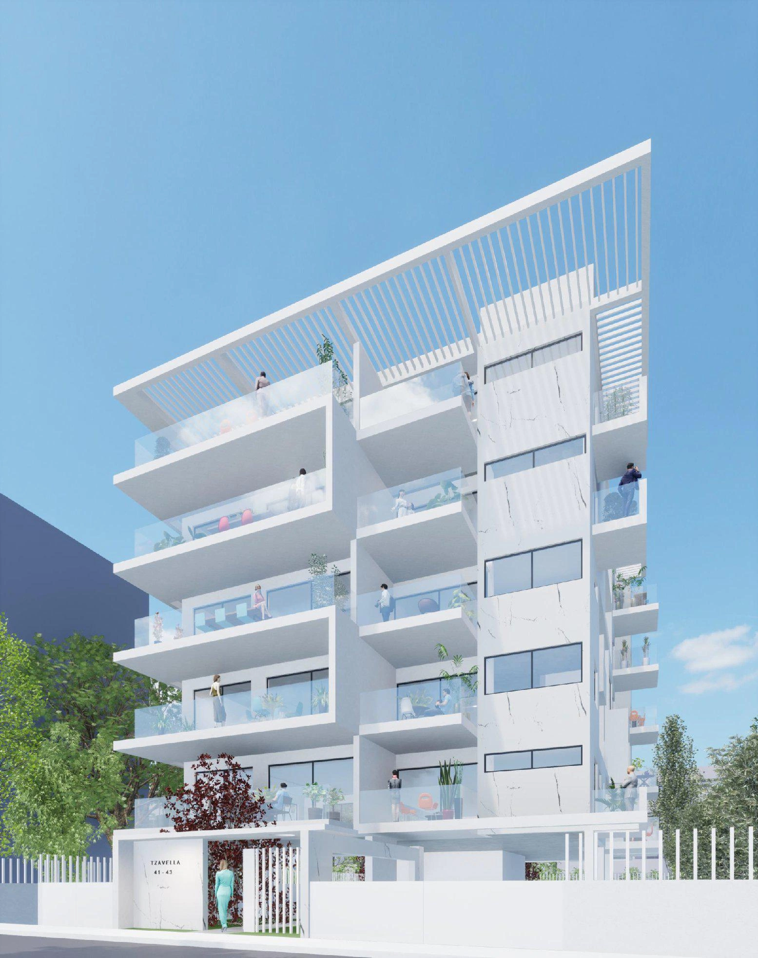 Apartments in a new residential project in Chalandri, Greece