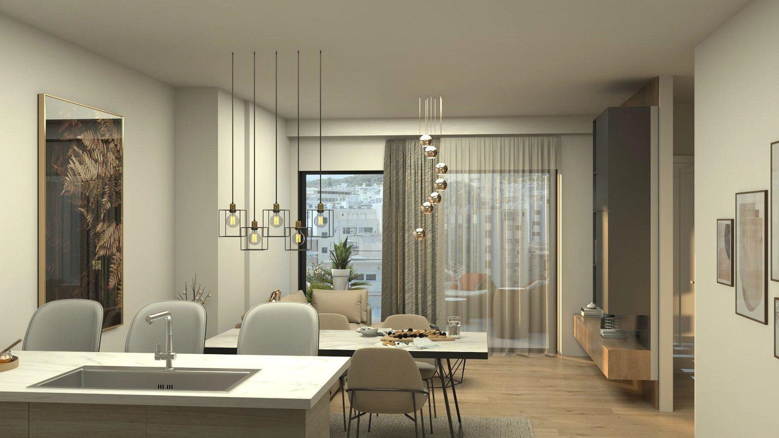 Apartments in a new residential project in Chalandri, Greece