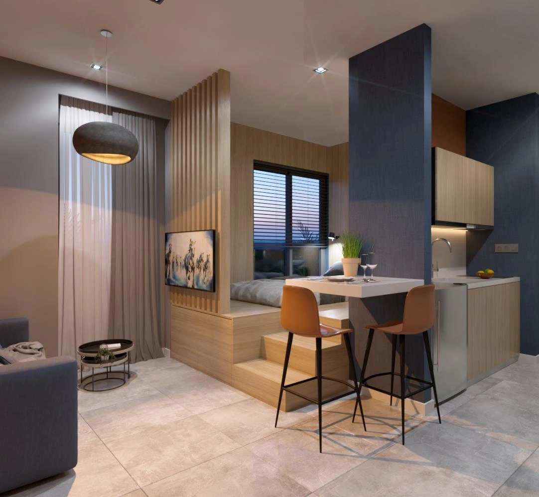 Furnished apartments with guaranteed income in Attica, Greece