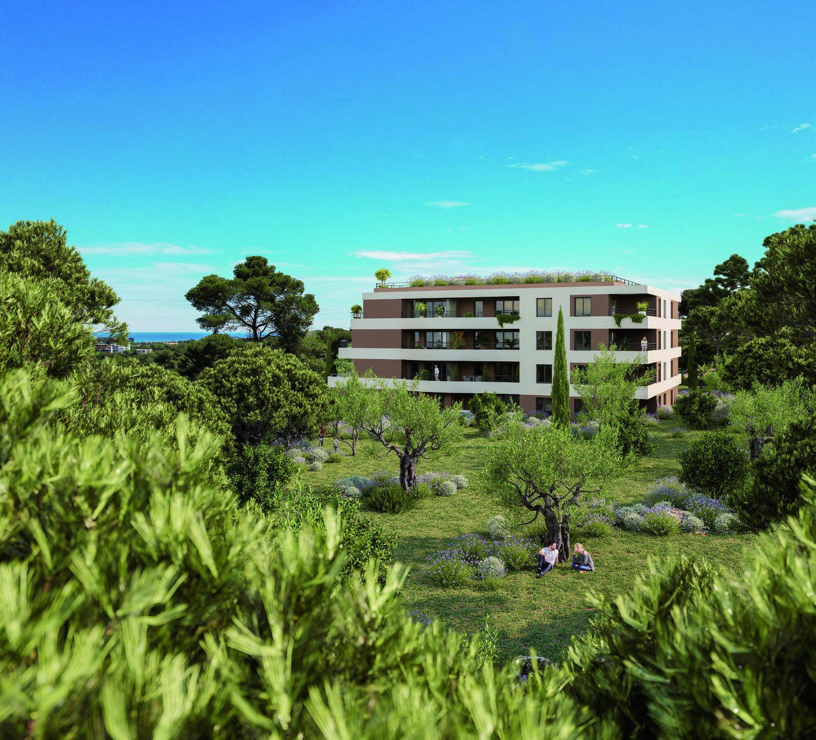 法国普罗旺斯-阿尔卑斯-蔚蓝海岸大区现代住宅小区公寓