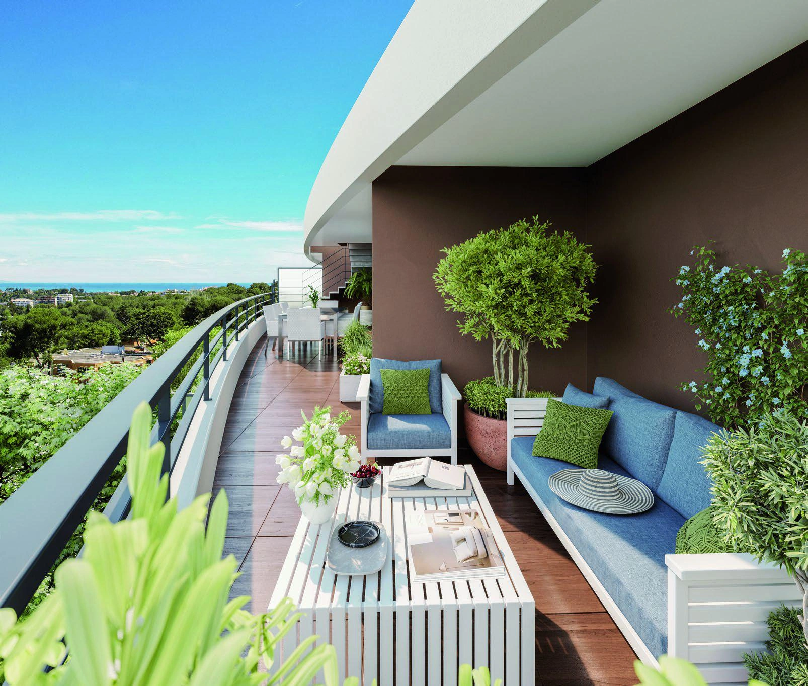 法国普罗旺斯-阿尔卑斯-蔚蓝海岸大区现代住宅小区公寓