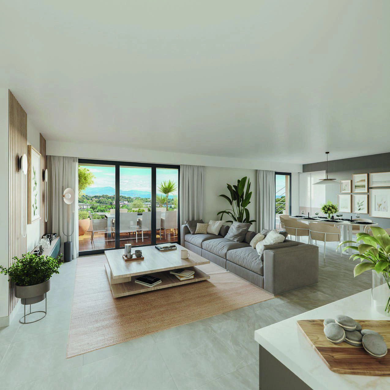 法国普罗旺斯-阿尔卑斯-蔚蓝海岸大区现代住宅小区公寓