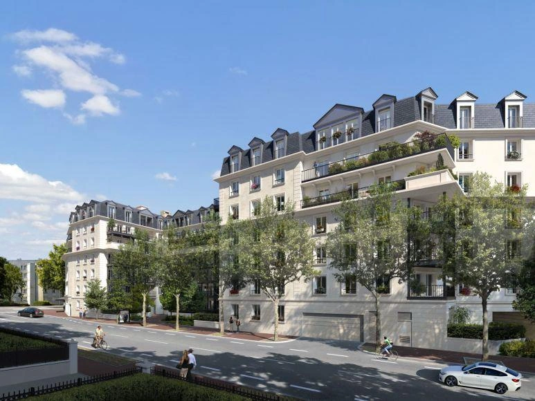 Appartements dans un complexe résidentiel en Île-de-France, France