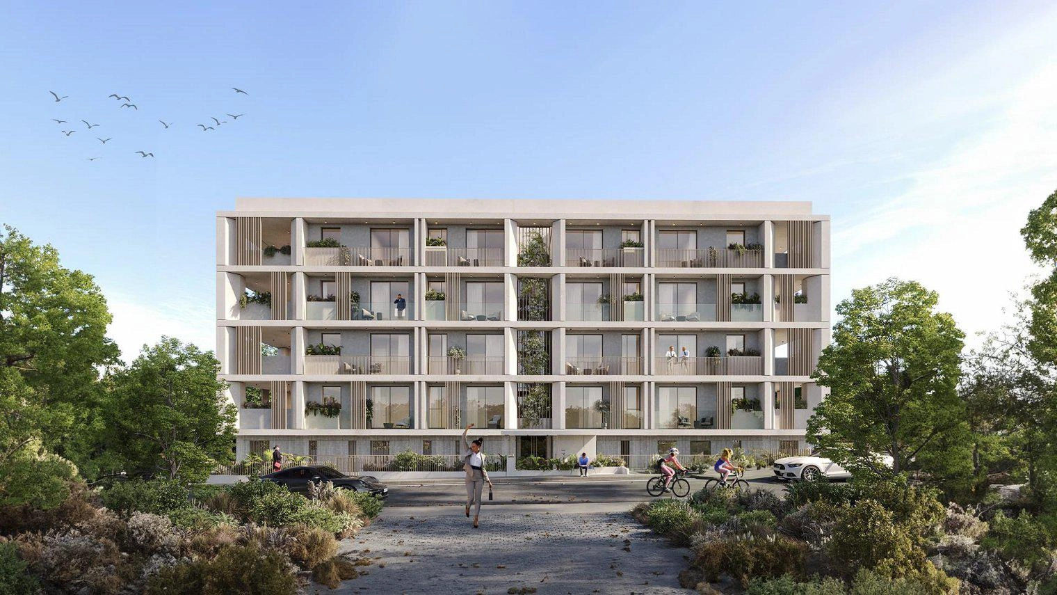 Apartments in a new development project in Paphos, Cyprus