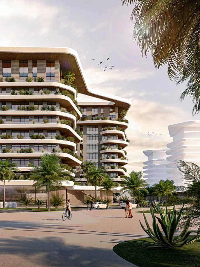 Apartments in a residential complex in Muscat, Oman