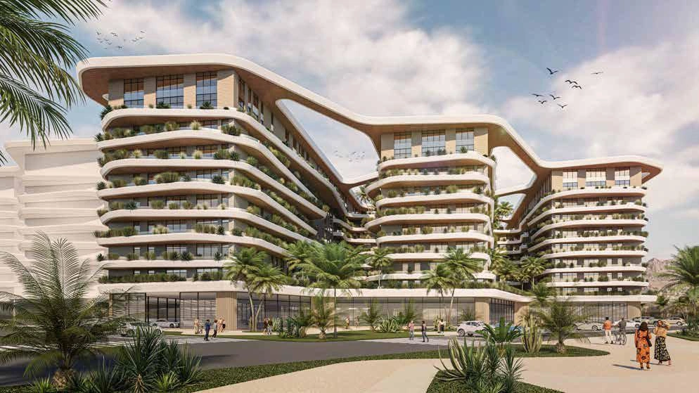 Apartments in a residential complex in Muscat, Oman