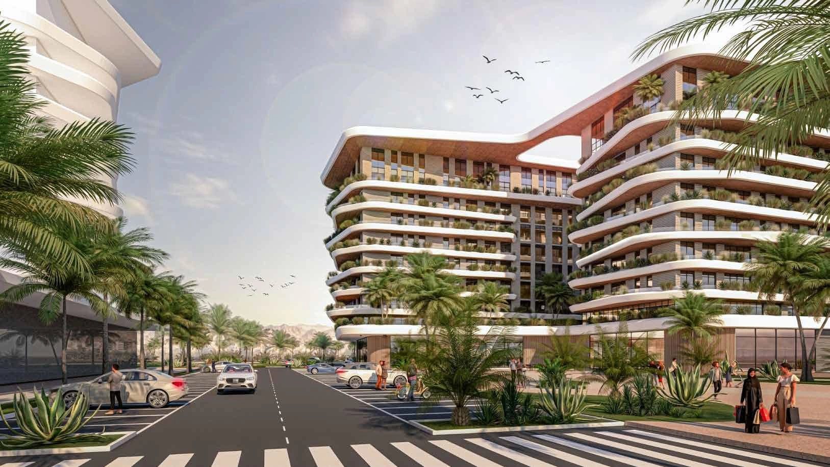 Apartments in a residential complex in Muscat, Oman