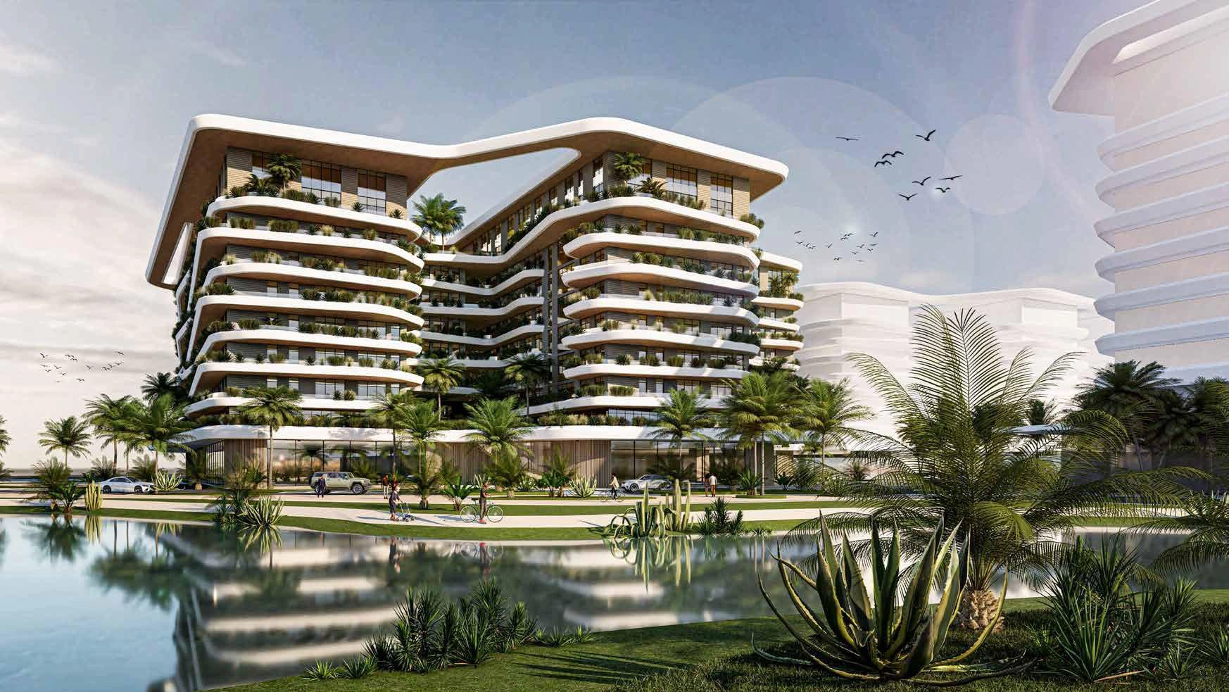 Apartments in a residential complex in Muscat, Oman