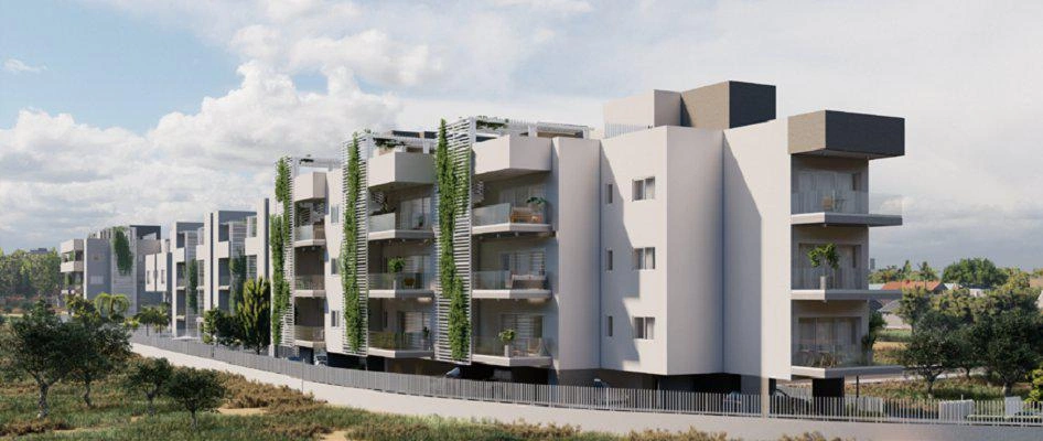 Apartments in a modern residential complex in Larnaca, Cyprus