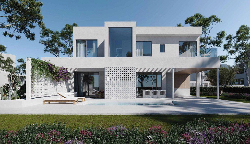 Ville in un nuovo complesso residenziale a Larnaca, Cipro