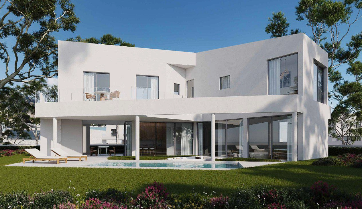 Ville in un nuovo complesso residenziale a Larnaca, Cipro