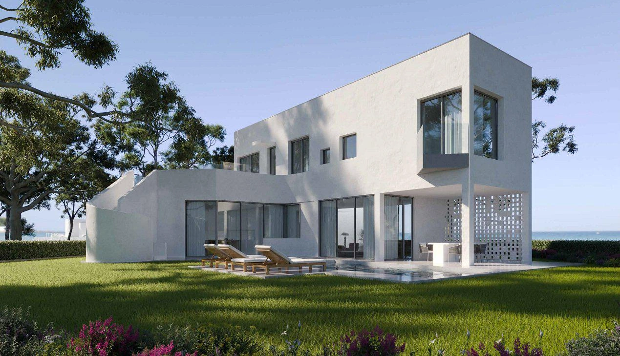 Ville in un nuovo complesso residenziale a Larnaca, Cipro