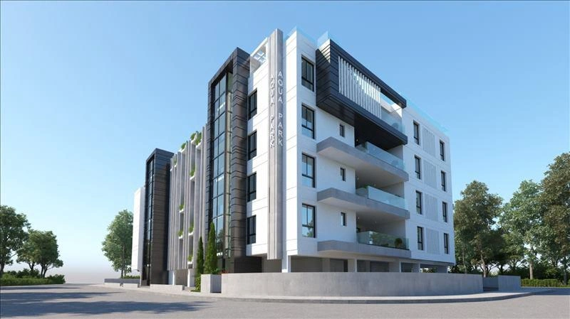 Apartments in a modern residential complex in Larnaca, Cyprus