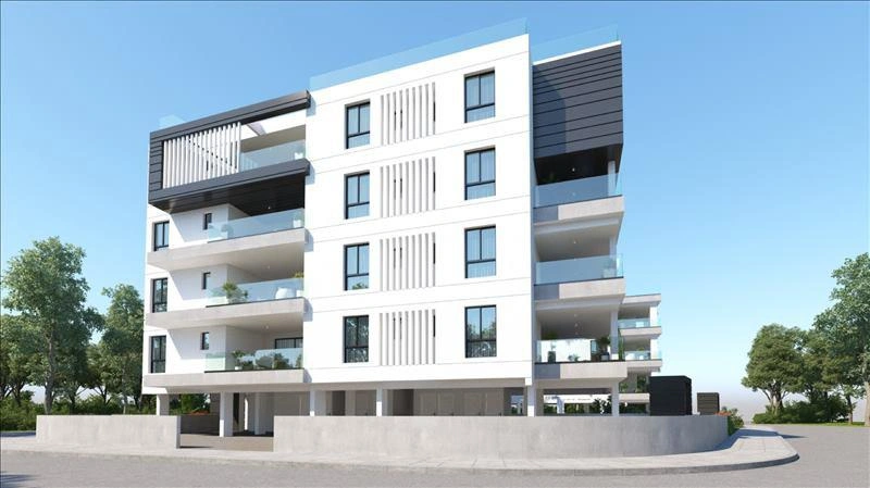 Apartments in a modern residential complex in Larnaca, Cyprus