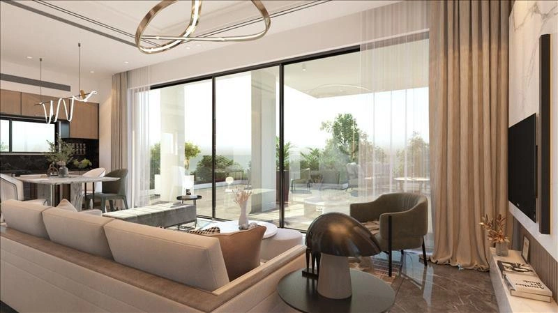 Apartments in a modern residential complex in Larnaca, Cyprus