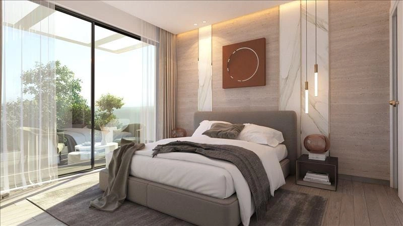 Apartments in a modern residential complex in Larnaca, Cyprus