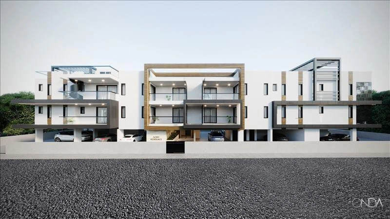 Apartments in a modern residential complex in Livadia, Larnaca, Cyprus