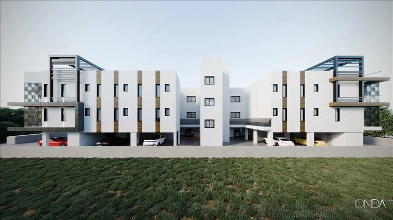 Apartments in a modern residential complex in Livadia, Larnaca, Cyprus