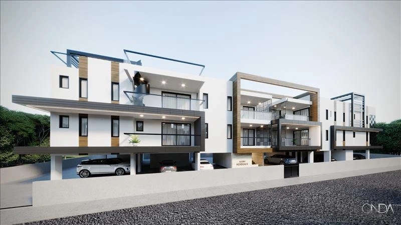 Apartments in a modern residential complex in Livadia, Larnaca, Cyprus