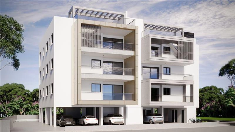 Apartments in a residential complex in Larnaca, Cyprus