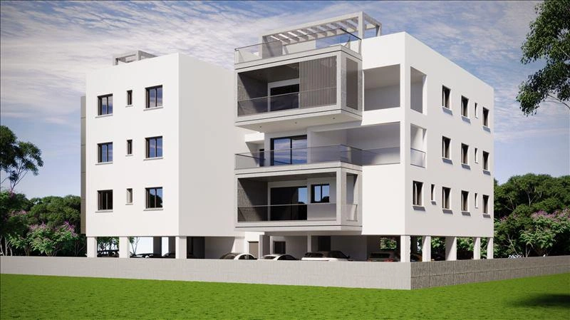 Apartments in a residential complex in Larnaca, Cyprus