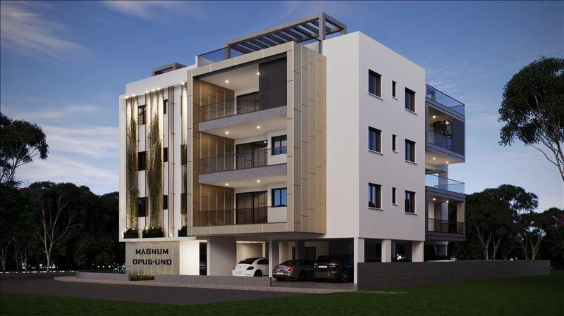 Apartments in a residential complex in Larnaca, Cyprus