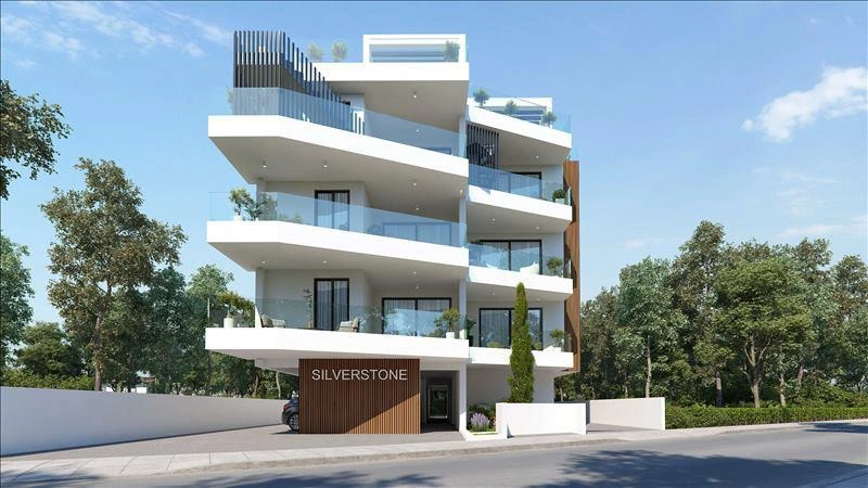Apartments in a modern residential complex in Larnaca, Cyprus