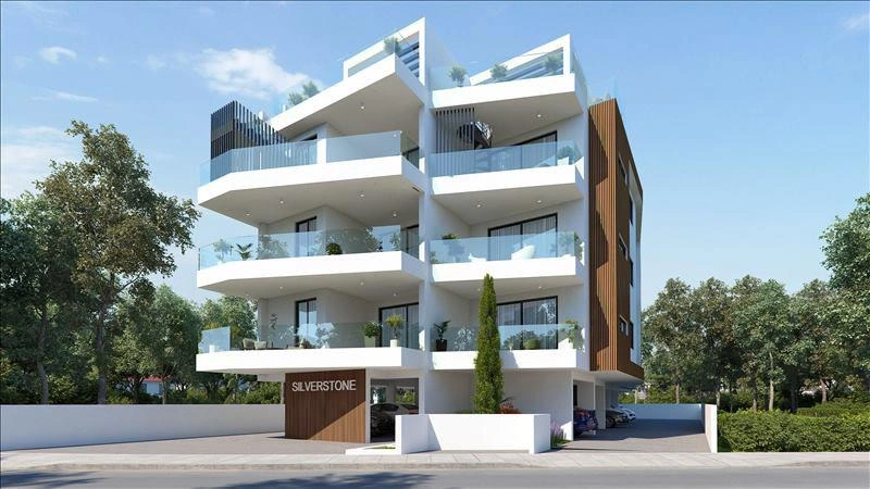 Apartments in a modern residential complex in Larnaca, Cyprus