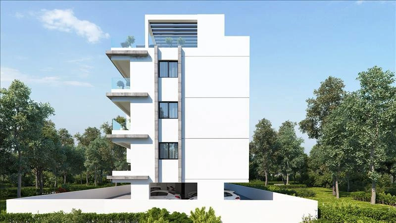 Apartments in a modern residential complex in Larnaca, Cyprus