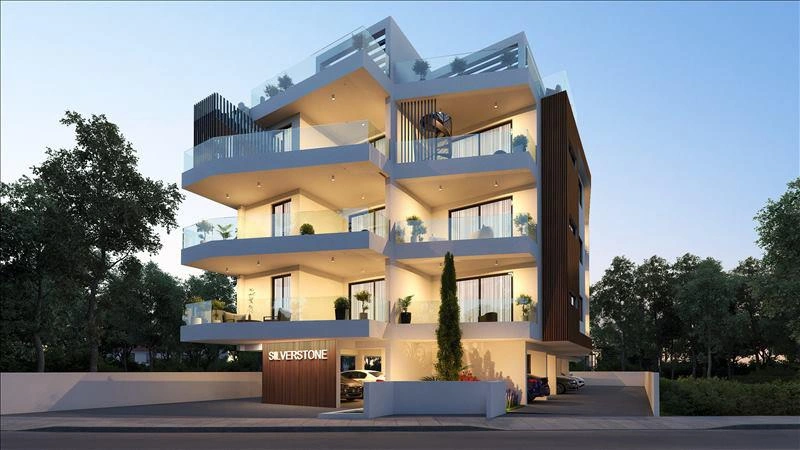 Apartments in a modern residential complex in Larnaca, Cyprus