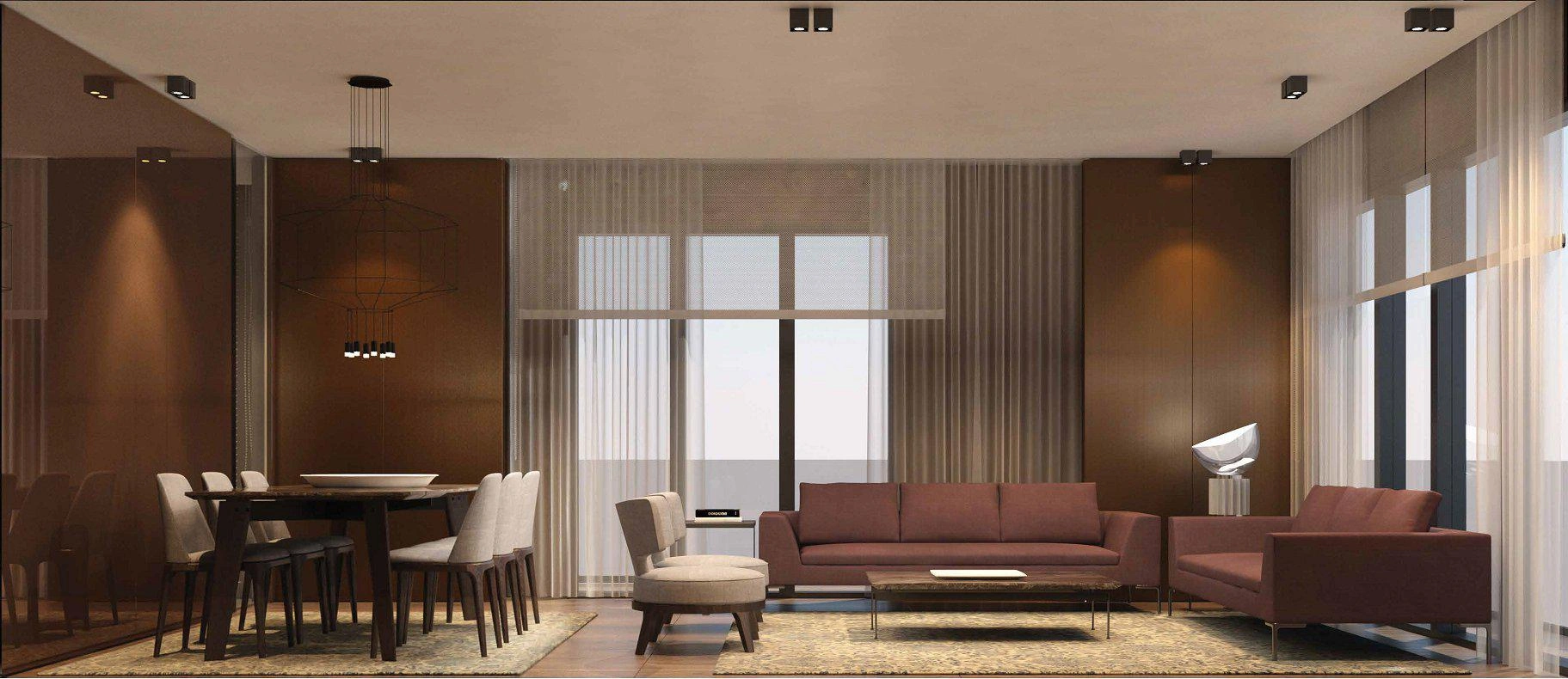 Apartamentos em um complexo residencial em Istambul, Turquia