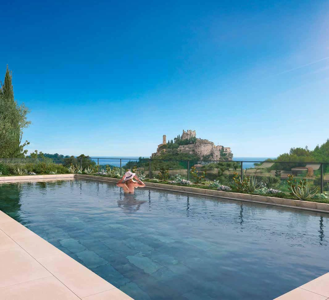 法国普罗旺斯-阿尔卑斯-蔚蓝海岸现代住宅综合体中的公寓