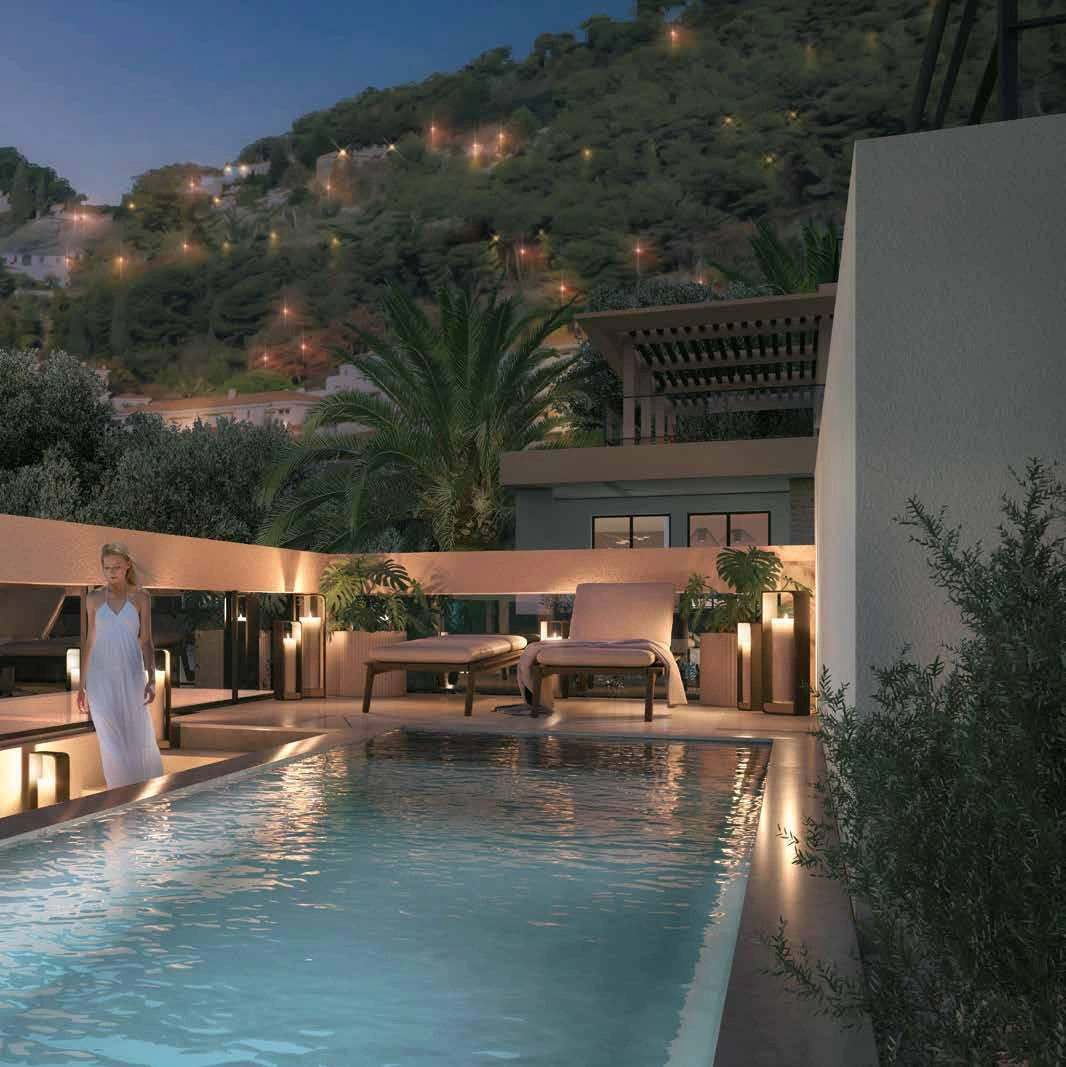 法国普罗旺斯-阿尔卑斯-蔚蓝海岸现代住宅综合体中的公寓