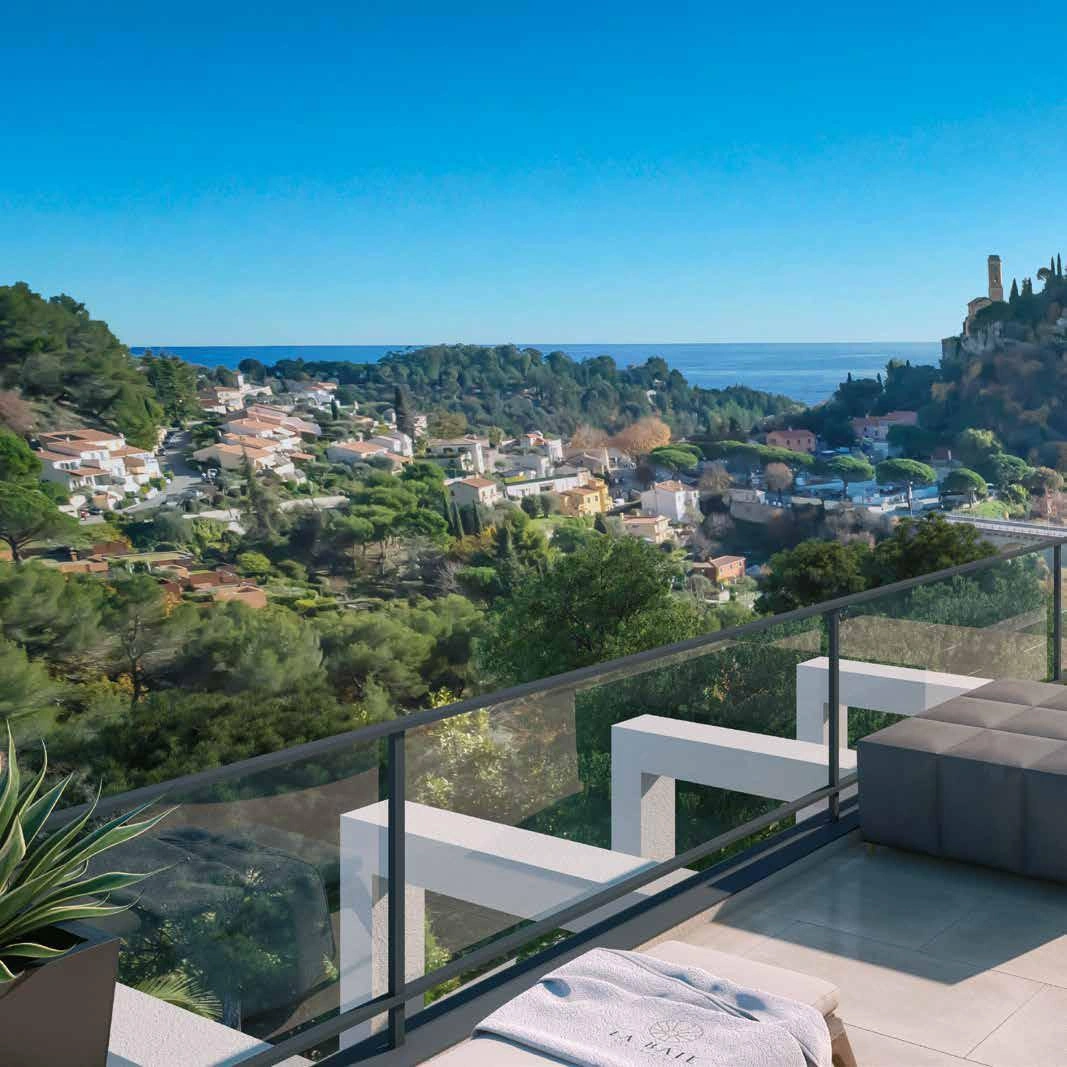 法国普罗旺斯-阿尔卑斯-蔚蓝海岸现代住宅综合体中的公寓