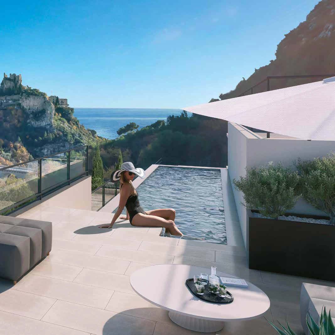 法国普罗旺斯-阿尔卑斯-蔚蓝海岸现代住宅综合体中的公寓