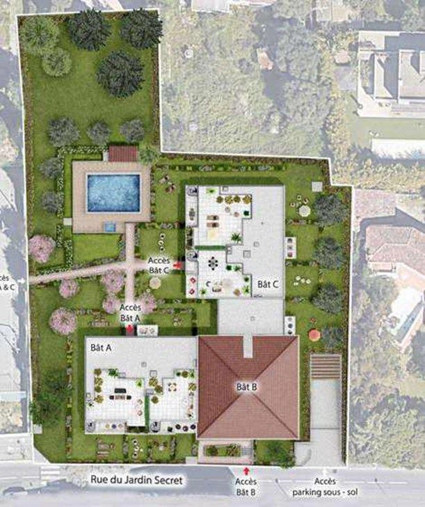 Apartments in a modern residential complex in Provence-Alpes-Cote d'Azur, France