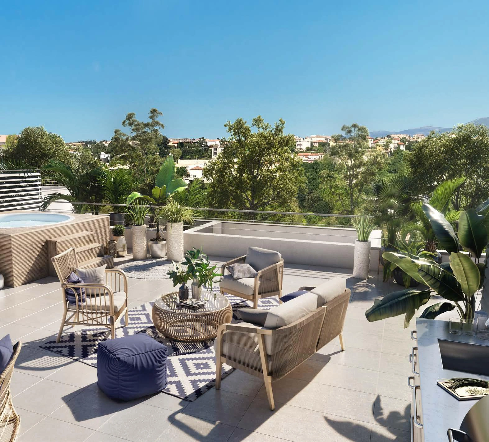 Apartments in a modern residential complex in Provence-Alpes-Cote d'Azur, France