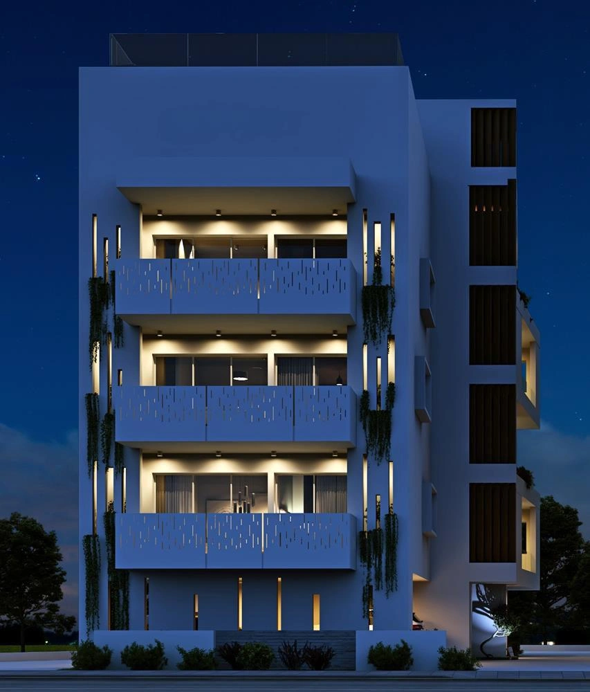 Apartments in a modern residential complex in Paphos, Cyprus