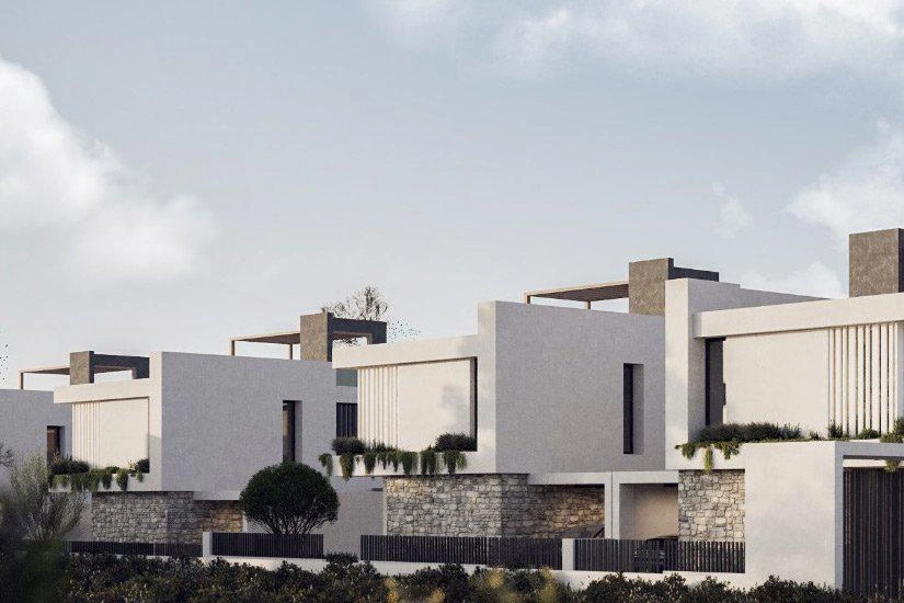 Villas in a modern residential complex in Famagusta, Cyprus