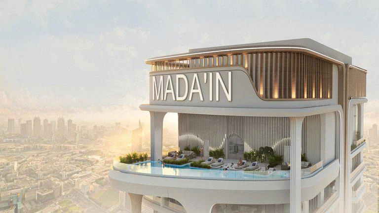 MADA’IN Tower apartments — Dubai, United Arab Emirates
