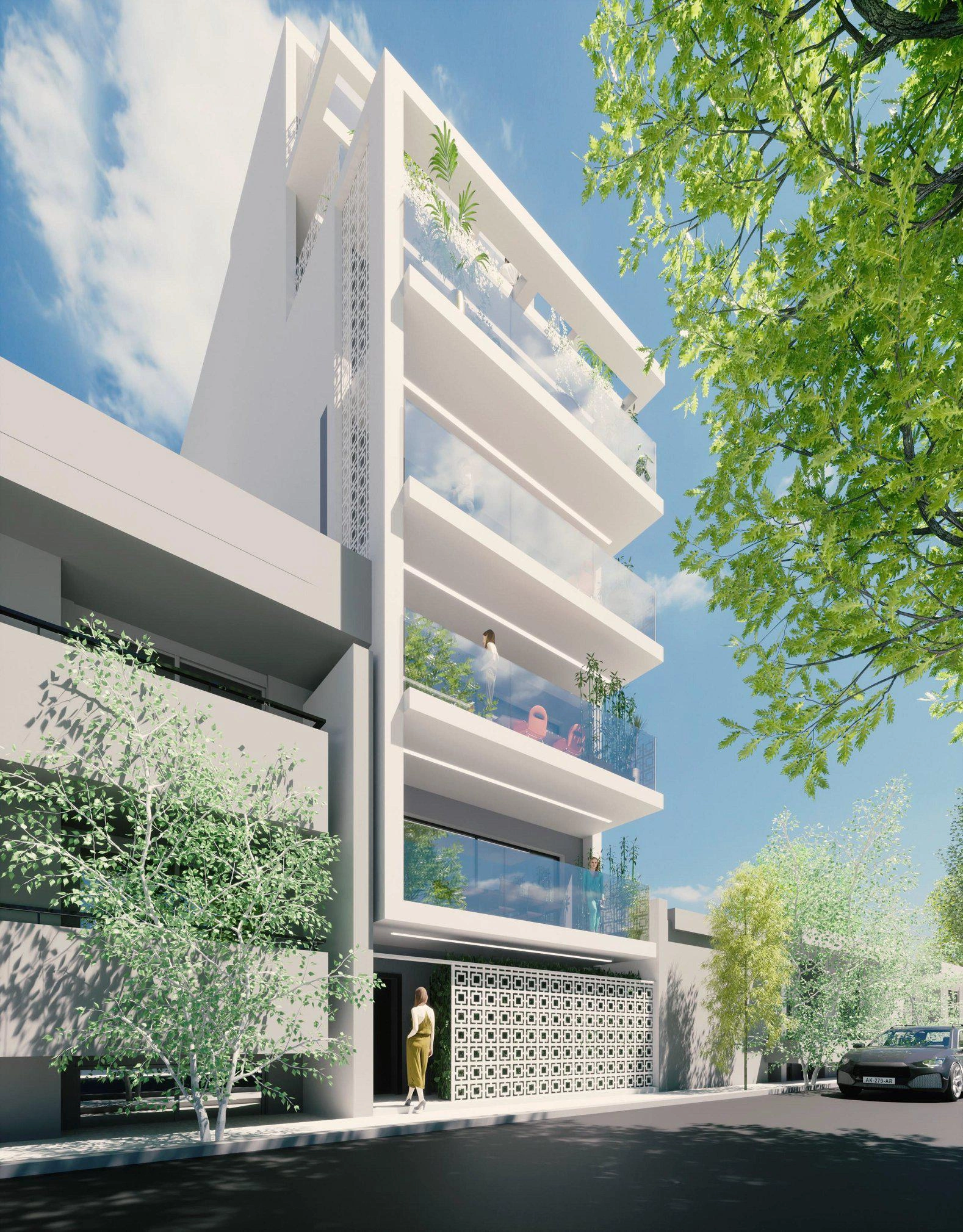 شقق في مجمّع سكني عصري في أتيكا، اليونان