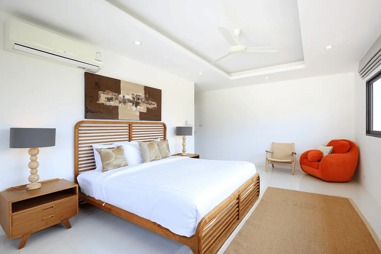 Cozy villa 3+1 with swimming pool in Samui, Thailand