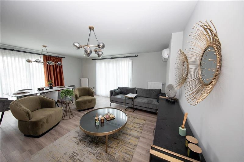 位于土耳其伊斯坦布尔的现代住宅小区公寓