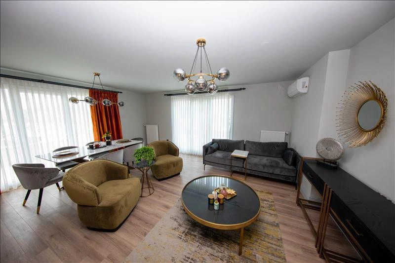 位于土耳其伊斯坦布尔的现代住宅小区公寓