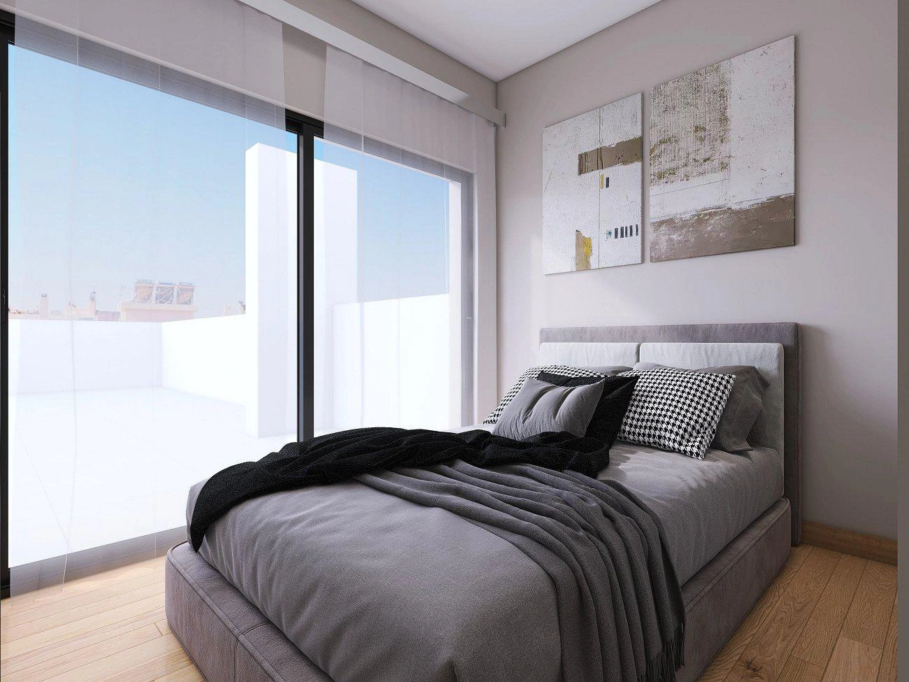 एटिका, ग्रीस के एक आवासीय परिसर में अपार्टमेंट्स