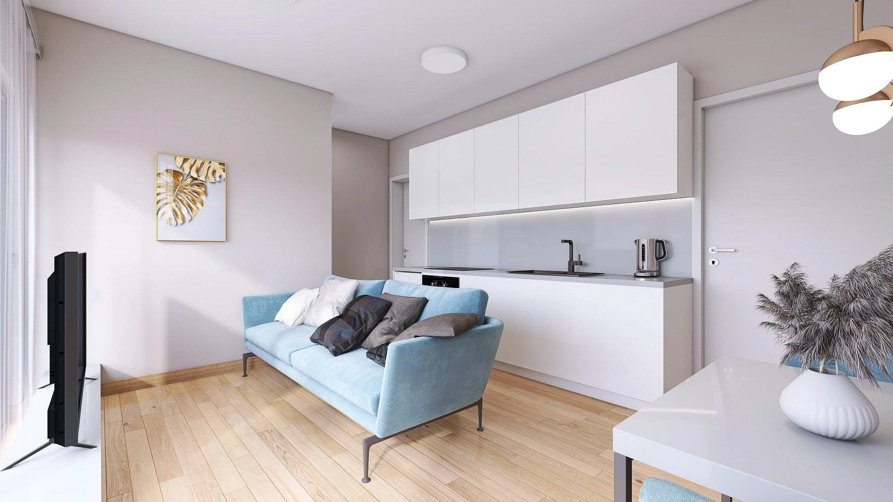 एटिका, ग्रीस के एक आवासीय परिसर में अपार्टमेंट्स