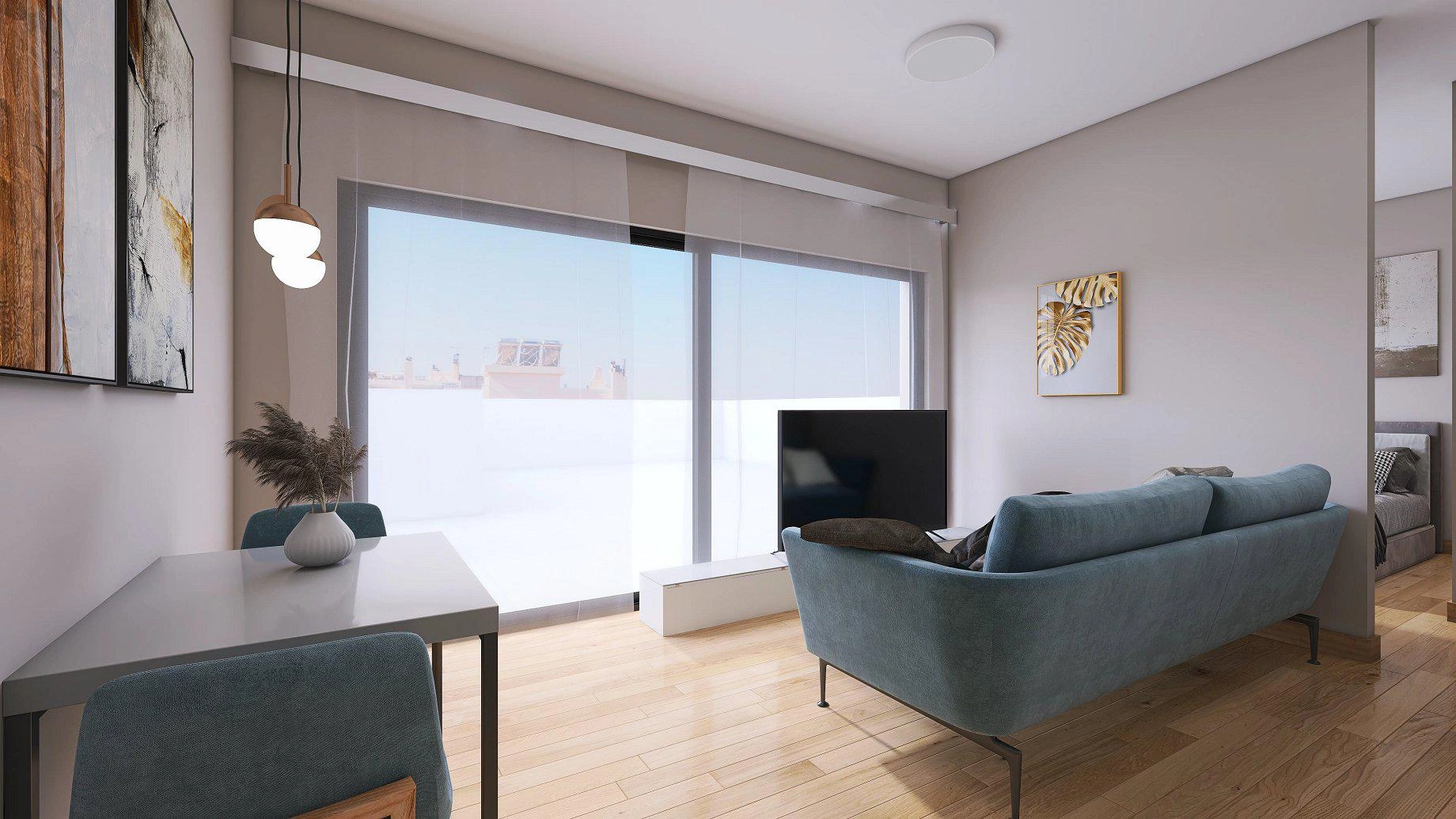 एटिका, ग्रीस के एक आवासीय परिसर में अपार्टमेंट्स