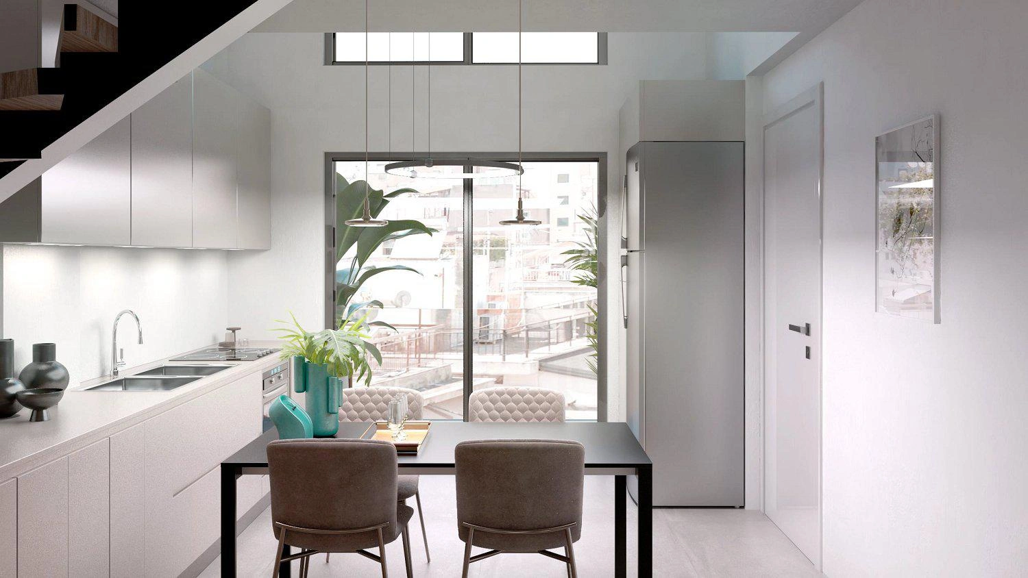 شقق في مجمّع سكني في أتيكا، اليونان