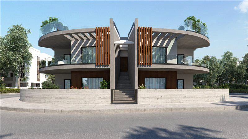 آپارتمان در یک مجتمع مسکونی مدرن در پافوس، قبرس